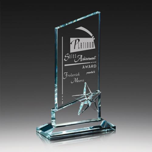 Awards and Trophies - Crystal Awards - Glass Awards - Star Dust