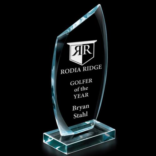 Awards and Trophies - Crystal Awards - Glass Awards - Radiant Flash