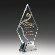 Glass Impressions Flame - Crystal Awards