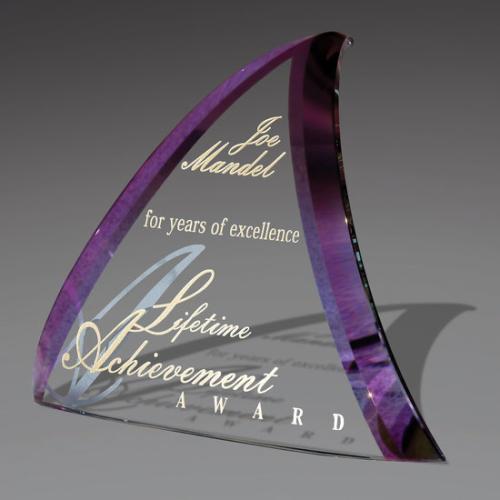 Awards and Trophies - Crystal Awards - Glass Awards - Trident