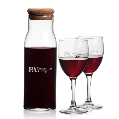 Corporate Gifts - Barware - Carafes - Aviston Carafe & Carberry Wine