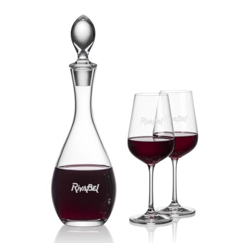 Corporate Gifts - Barware - Gift Sets - Malvern Decanter & Laurent Wine
