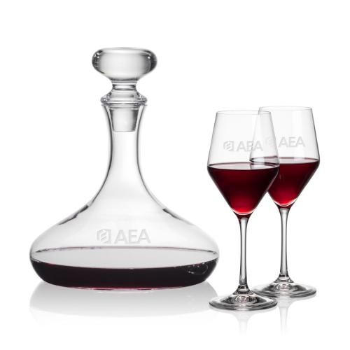 Corporate Gifts - Barware - Gift Sets - Stratford Decanter & Bengston Wine
