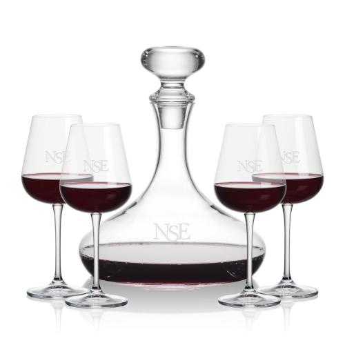 Corporate Gifts - Barware - Gift Sets - Stratford Decanter & Breckland Wine