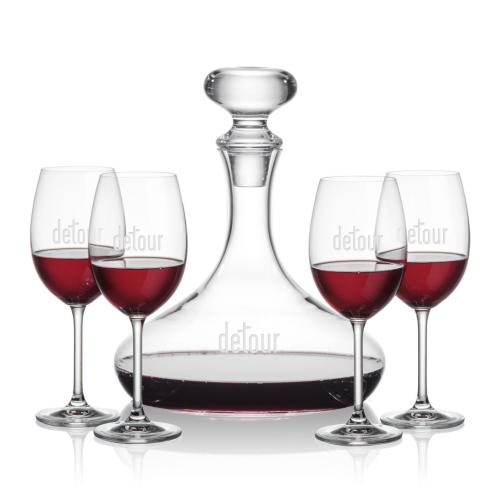 Corporate Gifts - Barware - Gift Sets - Stratford Decanter & Coleford Wine