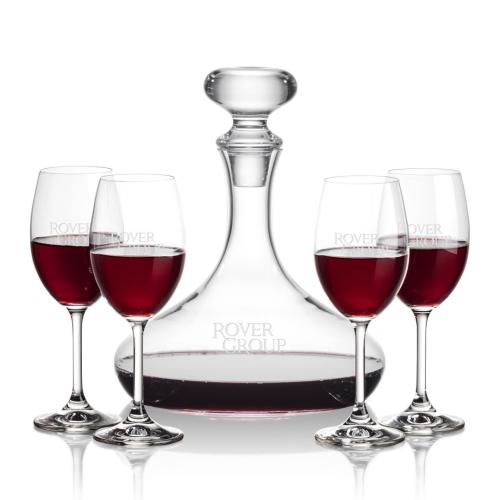Corporate Gifts - Barware - Gift Sets - Stratford Decanter & Naples Wine