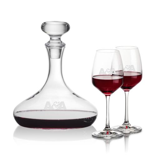 Corporate Gifts - Barware - Gift Sets - Stratford Decanter & Oldham Wine