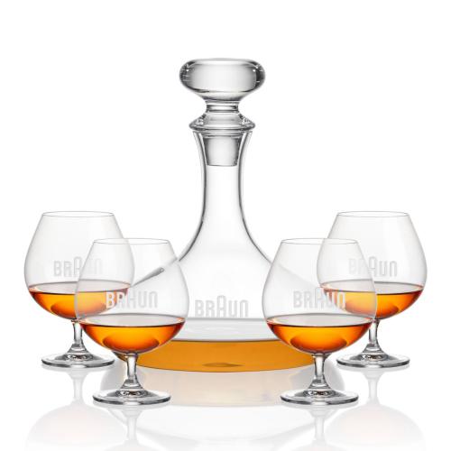 Corporate Gifts - Barware - Gift Sets - Stratford Decanter & Coleford Cognac