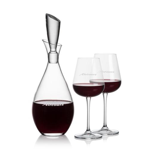 Corporate Gifts - Barware - Gift Sets - Juliette Decanter & Breckland Wine
