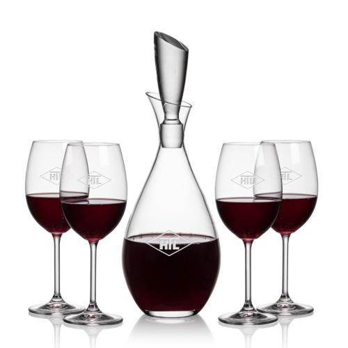 Corporate Gifts - Barware - Gift Sets - Juliette Decanter & Blyth Wine