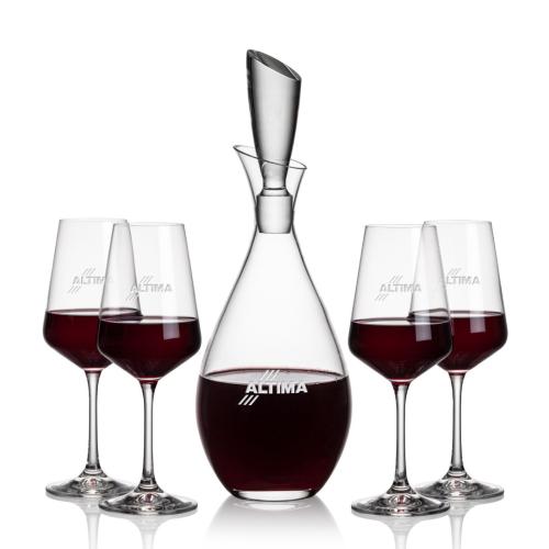 Corporate Gifts - Barware - Gift Sets - Juliette Decanter & Cannes Wine