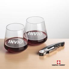 Employee Gifts - Swiss Force Opener & 2 Breckland Stemless