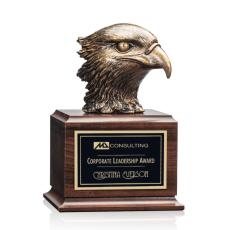 Employee Gifts - Harrison Eagle Animals Wood Award