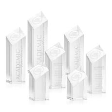 Employee Gifts - Barone Clear Towers Crystal Award