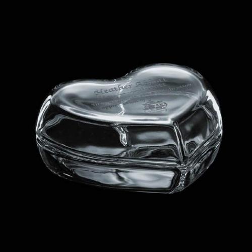Corporate Gifts - Desk Accessories - Trinket Boxes - Virginia Glass Box