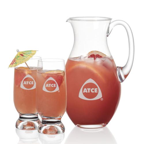 Corporate Gifts - Barware - Water Pitchers - Charleston Pitcher & Marland Cocktail