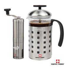 Employee Gifts - Swiss Force Geneva Coffee Press and Grinder