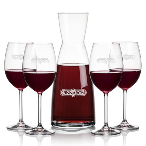 Corporate Gifts - Barware - Carafes - Winchester Carafe & Blyth Wine