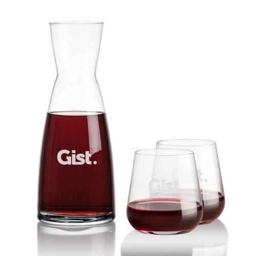 Corporate Gifts - Barware - Carafes - Winchester Carafe & Howden Stemless