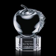 Employee Gifts - Apple Glass on Paragon Base Award