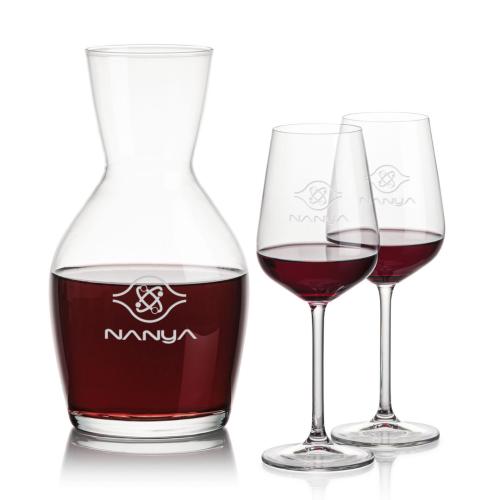 Corporate Gifts - Barware - Carafes - Westwood Carafe & Elderwood Wine