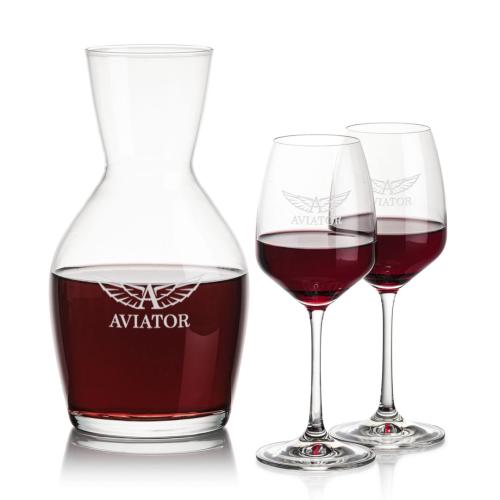 Corporate Gifts - Barware - Carafes - Westwood Carafe & Oldham Wine