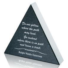 Employee Gifts - Granite Paperweight - Triangle