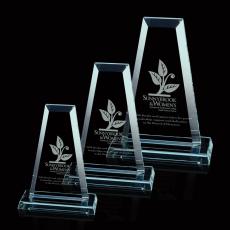 Employee Gifts - Regency Tower Jade Towers Glass Award