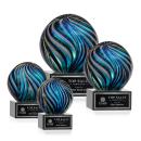 Malton Black on Hancock Base Globe Glass Award