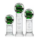 Zodiac Towers on Colverstone Base Glass Award