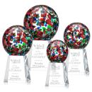 Fantasia Globe on Celestina Base Glass Award