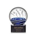 Tranquility Black on Paragon Base Globe Glass Award