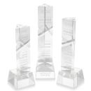 Oakham Clear on Robson Base Towers Crystal Award