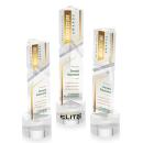 Oakham Full Color Clear on Marvel Base Towers Crystal Award