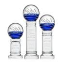 Tranquility Clear on Colverstone Base Globe Glass Award