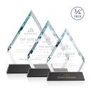 Apex Black on Newhaven Base Diamond Crystal Award