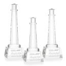 Lighthouse Clear on Robson Base Crystal Award