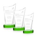 Burnett Green on Alberton Base Peaks Crystal Award