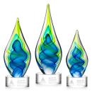 Sunnidale Tear Drop on Marvel Base Glass Award