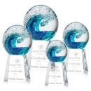 Surfside Globe on Celestina Base Glass Award